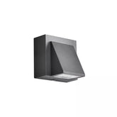 Minimalist LED wall sconce enhancing a contemporary living room interior